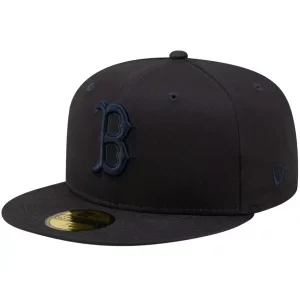 New Era League Essential Boston Red Sox Cap 60285235, Męskie, Granatowe, czapki z daszkiem, bawełna, rozmiar: 7 1/4