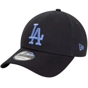 New Era League Essentials 940 Los Angeles Dodgers Cap 60435204, Męskie, Czarne, czapki z daszkiem, bawełna, rozmiar: OSFM