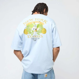 New Era MLB Baseball Graphic Oversized Tee York Yankees mężczyźni T-Shirty i Polo niebieski rozmiar Odzież