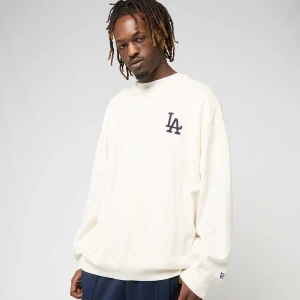 New Era MLB Essential Knit Sweater Los Angeles Dodgers mężczyźni Odzież beż rozmiar