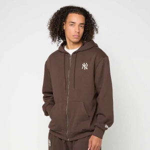 New Era MLB Midi Le Fullzip Hoodie York Yankees mężczyźni Bluzy brązowy rozmiar Odzież