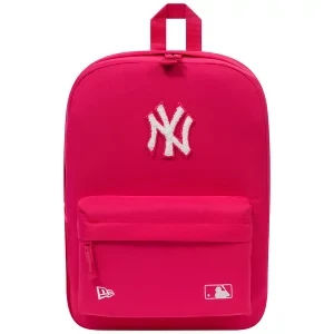 New Era MLB New York Yankees Applique Backpack 60503784, Damskie, Różowe, plecaki, poliester, rozmiar: One size