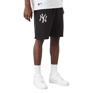 New Era MLB Team New York Yankees Short 12827225, Męskie, Czarne, spodenki, bawełna, rozmiar: L