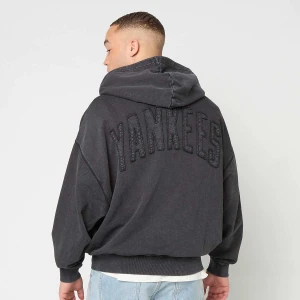 New Era MLB Washed Fullzip Hoodie York Yankees mężczyźni Bluzy czarny rozmiar Odzież