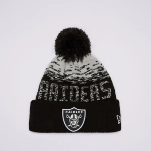 New Era Nfl Las Vegas Raiders Pom Beanie Hat Oakland Raiders