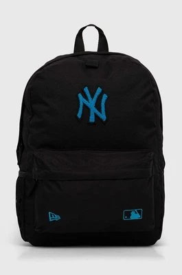 New Era plecak MLB NEW YORK YANKEES kolor czarny duży z aplikacją 60503782