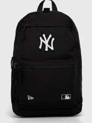 New Era plecak MLB NEW YORK YANKEES kolor czarny duży z aplikacją 60503787