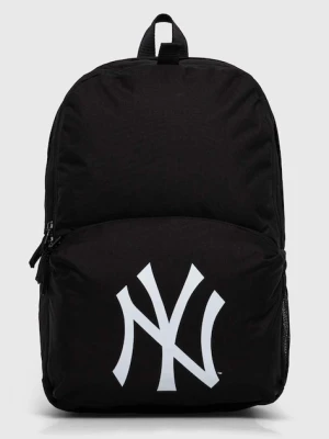 New Era plecak MLB NEW YORK YANKEES kolor czarny duży z nadrukiem 60503791