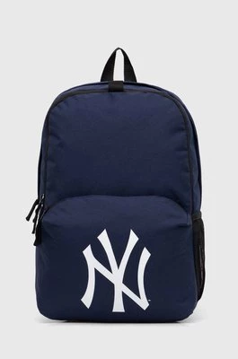 New Era plecak MLB NEW YORK YANKEES kolor granatowy duży z nadrukiem 60503790