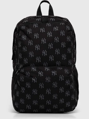 New Era plecak MONOGRAM NEW YORK YANKEES kolor czarny duży wzorzysty 60503796