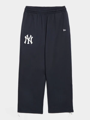New Era Spodnie Strght Jgger Cmfrt Neyyan Blu granatowy