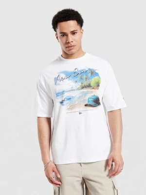 New Era T-Shirt Ne Beach Graphic Os None