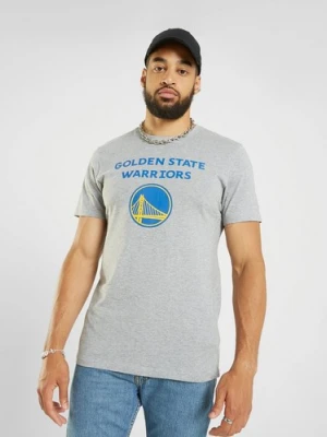 New Era T-Shirt Ss Nba Logo Golden State Warriors Light Grey