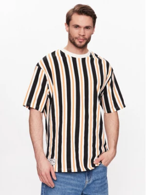 New Era T-Shirt Stripe Medium 60332240 Kolorowy Oversize