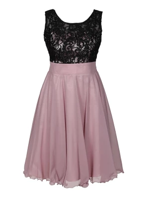 New G.O.L Sukienka w kolorze jasnoróżowo-czarnym rozmiar: 164