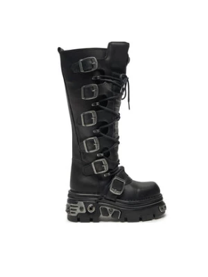 NEW ROCK Glany M-272-S1 Czarny