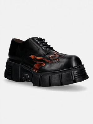 New Rock półbuty skórzane CRUST NEGRO, PULIK FUEGO, TOWER NEGRO + LAT