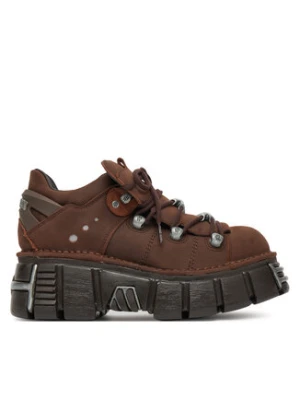 NEW ROCK Sneakersy M-120N-C56 Brązowy