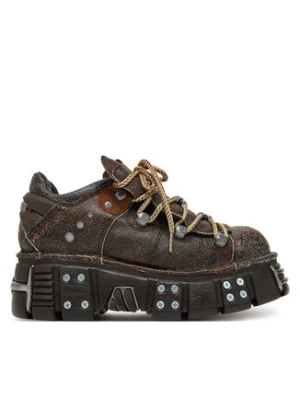 NEW ROCK Sneakersy M-120N-C83 Brązowy
