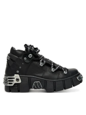 NEW ROCK Sneakersy M-WALL106NSHLACE-C2 Czarny