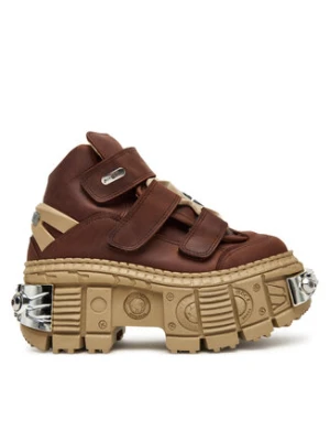 NEW ROCK Sneakersy M-WALL285-C16 Brązowy