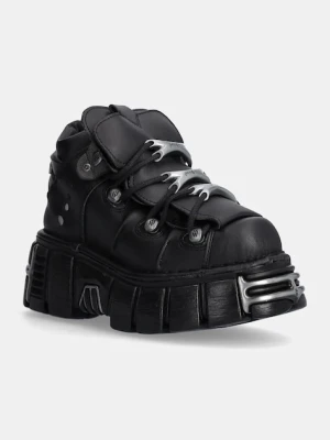 New Rock sneakersy Negro Tower + Negro Acero