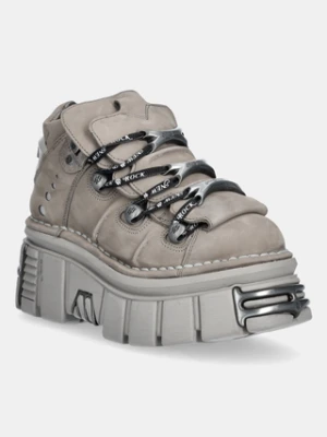 New Rock sneakersy nubukowe damskie kolor szary M-106-C185