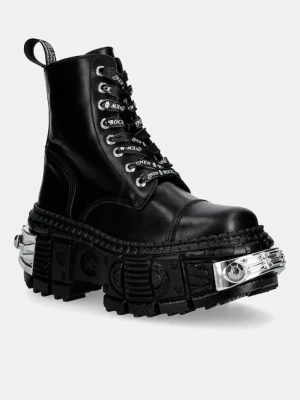 New Rock workery skórzane CRUST NEGRO, TANK CASCO NEGRO POWER *