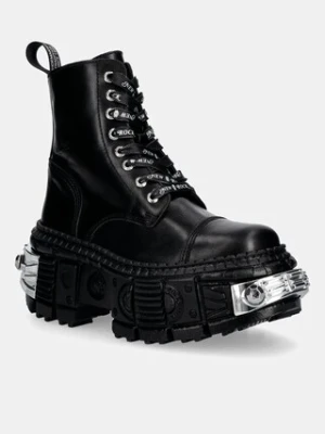 New Rock workery skórzane CRUST NEGRO, TANK CASCO NEGRO POWER *