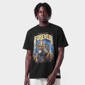New York Knicks 2026 NBA Finals Champions Parade T-Shirt Mitchell & Ness czarny