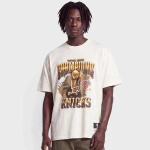 New York Knicks 2026 NBA Finals Champions T-Shirt Mitchell & Ness biały