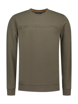 NEW ZEALAND AUCKLAND Bluza w kolorze khaki rozmiar: M