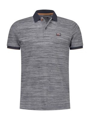 NEW ZEALAND AUCKLAND Koszulka polo w kolorze granatowo-szarym rozmiar: M