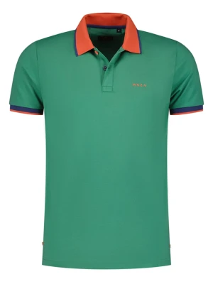 NEW ZEALAND AUCKLAND Koszulka polo w kolorze zielonym rozmiar: XL