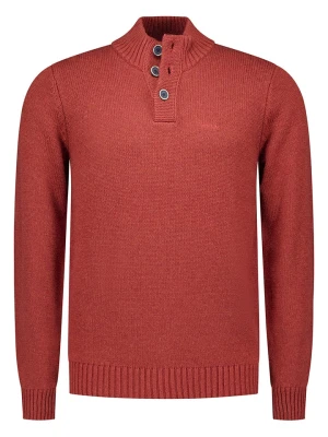 NEW ZEALAND AUCKLAND Sweter w kolorze czerwonym rozmiar: L
