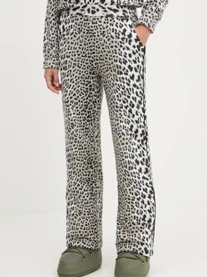 Newland spodnie sportowe LADY LEG PANTS damskie kolor beżowy wzorzyste N46760.193
