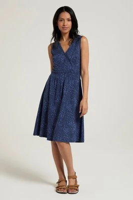 Newquay sukienka damska bez rękawów - Navy Mountain Warehouse