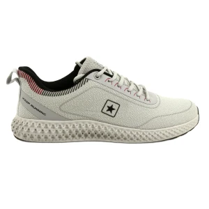 NEWS Buty sportowe męskie 22MN37-4920 szare komfortowa wkładka