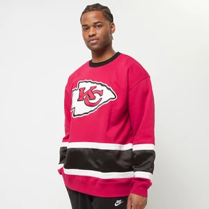 NFL Satin Insert Fleece Crew Kansas City Chiefs, marki Mitchell & NessApparel, w kolorze Czerwony, rozmiar