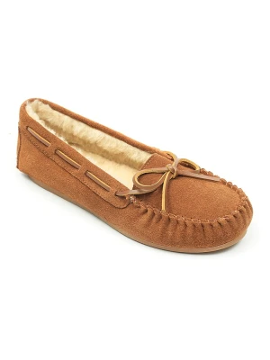 NICEBAY Skórzane mokasyny "Tauriel" w kolorze karmelowym rozmiar: 40