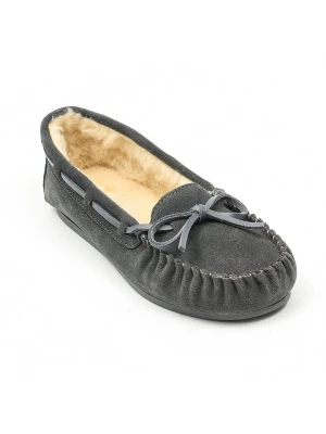 NICEBAY Skórzane mokasyny "Tauriel" w kolorze szarym rozmiar: 36