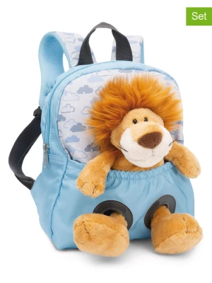 NICI 2-częściowy zestaw "Lion" w kolorze błękitnym rozmiar: onesize