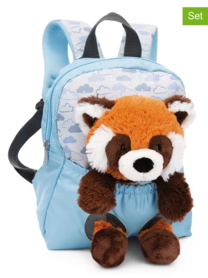NICI 2-częściowy zestaw "Red Panda" w kolorze błękitnym rozmiar: onesize