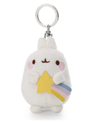 NICI Brelok "Molang" w kolorze białym do kluczy - dł. 8 cm rozmiar: onesize