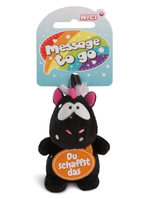NICI Zawieszka "Unicorn - You Can Do It" - dł. 8 cm - 3+ rozmiar: onesize czarny