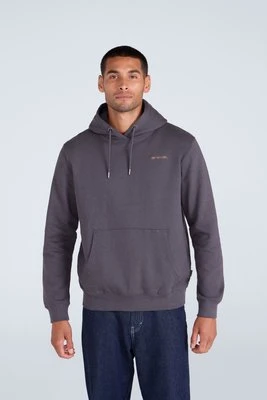 Nick męska gruba bluza z kapturem - Grey Animal