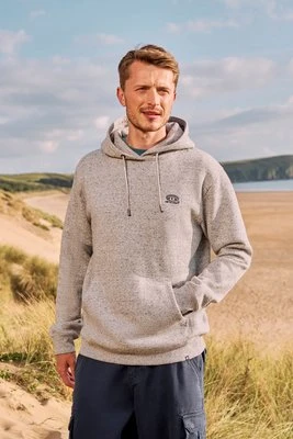 Zdjęcie produktu Nick męska gruba bluza z kapturem - Grey Animal