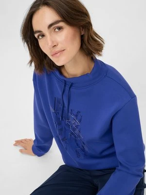 Niebieska bluza damska Cora Jersey z wiskozą – New Passion Olsen