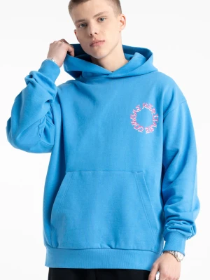 Bluza chłopięca oversize z kapturem z aplikacją Reporter