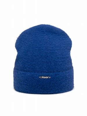 Niebieska czapka damska beanie Olsen